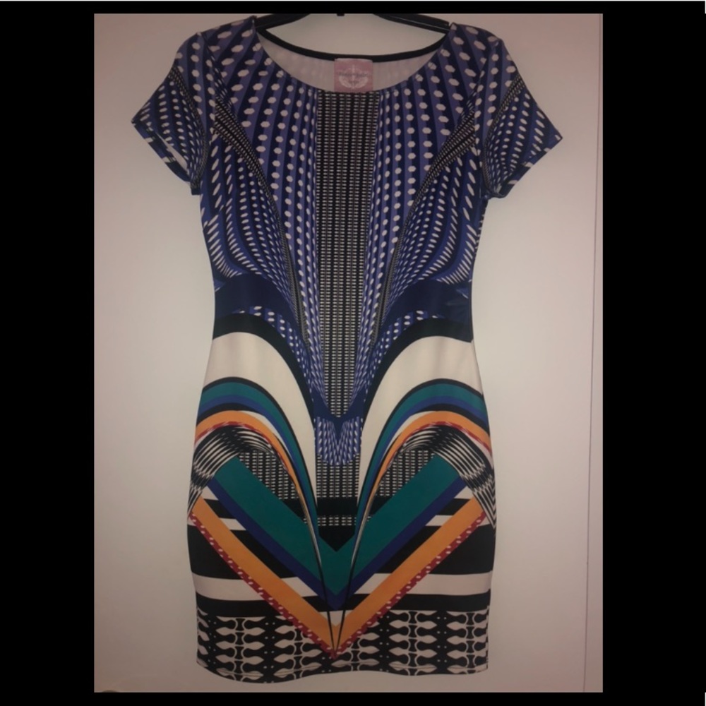 Romeo & Juliet Couture Unique Polyester Mini Dress